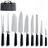 Professionelle Schärfe Kochmesser Set 9-teilig